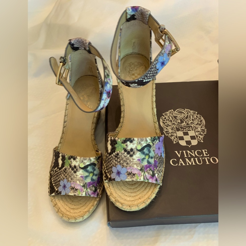Vince Camuto Leera Espadrille Sandal Size 8